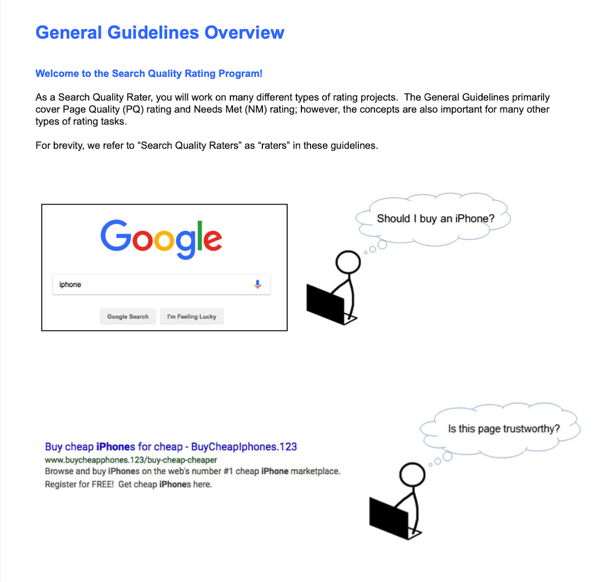 Google Quality Raters
